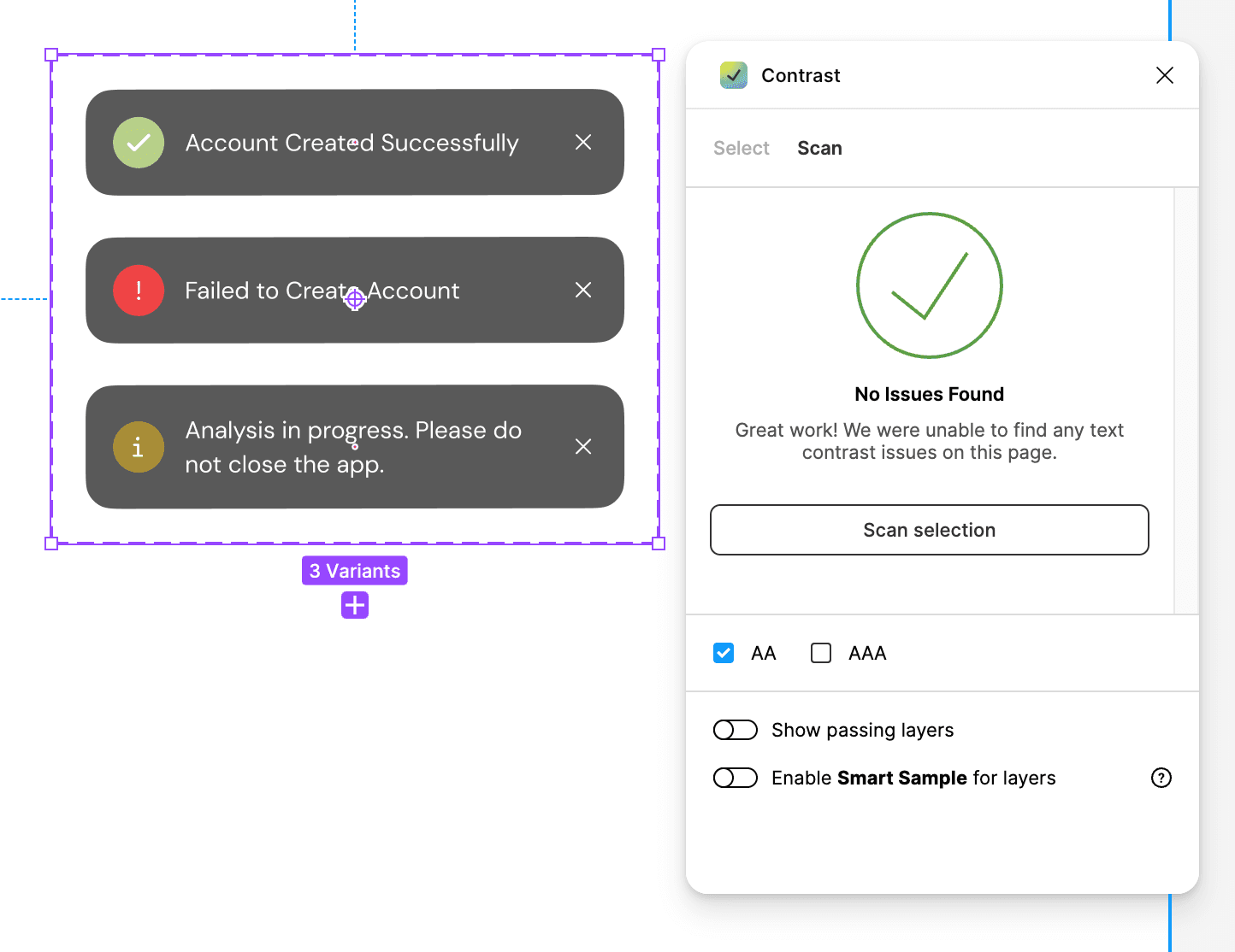 Ensure Accessibility across Components
