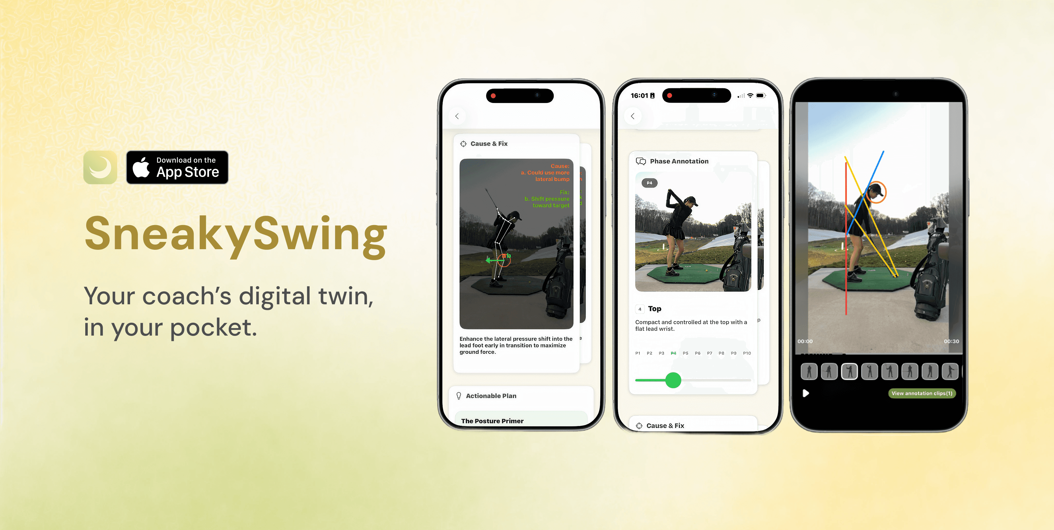 SneakySwing: Launching an AI Golf Coaching App from 0 to 1
