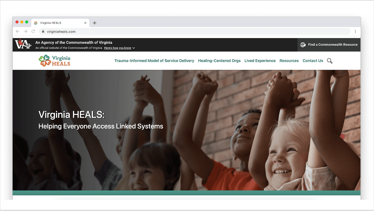 Leading Virginia HEALS' Redesign and Accessibility Migration